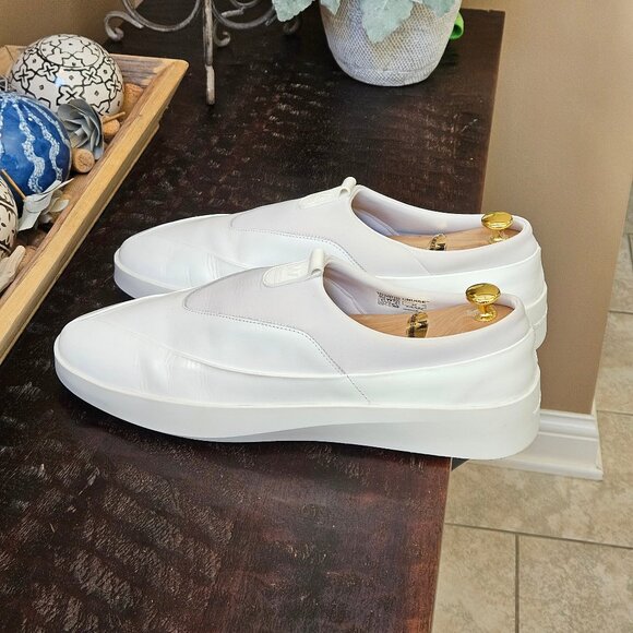 Wolf & Shepherd Men's Cruise TRE Slip On Sneakers, White, Sz 13 - Picture 4 of 16